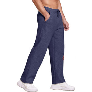 กางเกงวิ่งกีฬาผู้ชายสไตล์ใหม่กางเกงซักแบบลำลองมีลายตรงและเอวขนาดกลางมีกระเป๋า - Product Image 4