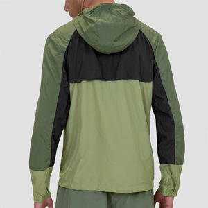 Ropa de Senderismo al Aire Libre, Chaqueta Cortavientos de Lona con Cuello Alto para Hombre, Personalizable, Impermeable, de Secado Rápido 2026 - Product Image 2