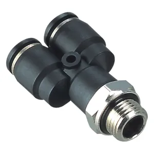 Conector de Plástico para Tubería de Agua Potable, Tipo Niple Pneumático - Product Image 1