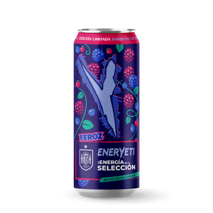 Boisson énergisante gazeuse espagnole Eneryeti 330ml saveur coco bleue avec caféine pour la vigilance et la performance - Product Image 4