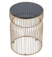 Tables élégantes à cadre en fil métallique pour la maison, le commerce ou le bureau personnalisation disponible pour les commandes en gros
