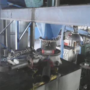 Automatische vertikale glaslose Sand-Gießmaschine Gießerei industrielle Metallgießgeräte Stahlgießeisen-Gießlinie