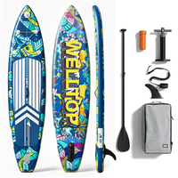 Planche de paddle gonflable tout usage OEM Drop Stitch 305x81x15CM en EVA/PVC pour SUP, Stand Up Paddle et planche à moteur