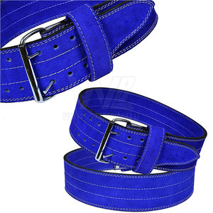 Ceinture de musculation professionnelle en cuir de vachette antidérapante 2026 pour entraînement fitness, protection robuste, soutien lombaire, double usage pour haltérophilie et powerlifting - Product Image 6
