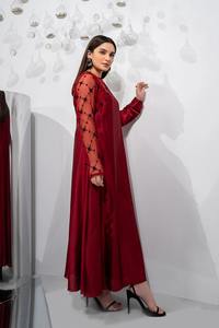 เดรสทำงานผู้หญิงสีพื้นขายดี พิมพ์ลายดิจิทัล ผ้าฝ้าย 100% แขนยาว ระบายอากาศดี ทรงเอ สวมใส่สบาย คุณภาพดีเยี่ยม - Product Image 5