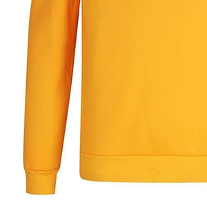 Vêtements de saison d'hiver confortables coupe-vent en couleur jaune pulls à capuche 100% coton sweats à capuche et sweat-shirts pour hommes - Product Image 6