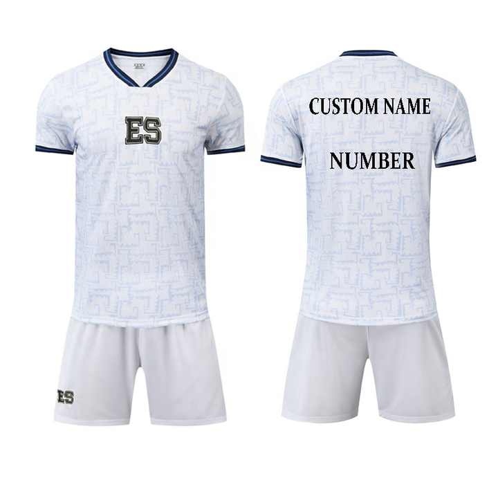 El Salvador Soccer Jersey Custom Wholesale Available