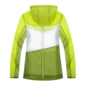 Chaqueta cortavientos para mujer con tejido de poliéster de secado rápido y forro de algodón transpirable impermeable cierre de cremallera a prueba de viento - Product Image 2
