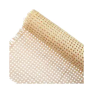 Mesh Cane Rattan Gurtband Roll Cane Woven Weave für Stühle Möbel Caning Projekte mit Haut und polierten gewebten Rattan Sheets