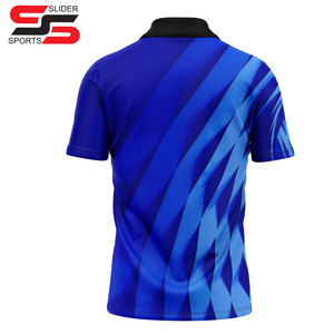 Polo de golf personalizado bordado con logotipo sublimado de alta calidad al por mayor para hombres y mujeres - Product Image 2