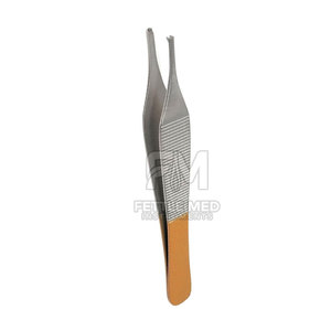 Pinzas Adson Reutilizables de 12 cm, Titanio de Grado Médico, Juego de Instrumentos Quirúrgicos 1x2 para Cirugía General - Product Image 4