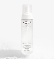 NOLA 200ml Nettoyant Visage Moussant Hypoallergénique Aqua pH Exfoliant Nettoyant Pores Hydratant Tous Types de Peau Panthénol Pomme