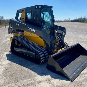 Matériel de construction John Deerre 333G Skid Steer légèrement utilisé à vendre pour un prix de gros abordable - Product Image 1