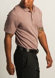 Polo de alta calidad estilo 2025 tela de algodón suave disponible al por mayor bordado de logotipo personalizado - Product Image 4