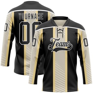 Camiseta de Hockey sobre Hielo Transpirable 100% Poliéster, Personalizable con Nombre/Números del Equipo, Secado Rápido, Antibacteriana, Manga Corta, Unisex para Adultos - Product Image 5