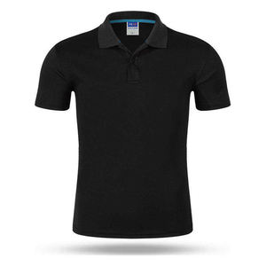 Vente en gros de t-shirts de golf pour hommes à séchage rapide personnalisés Logo imprimé personnalisé en coton/fibre de bambou à motif solide - Product Image 5