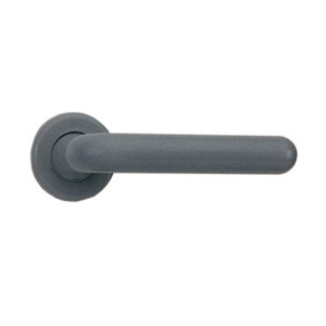 Maniglia Margherita con Rosetta in Blister, Colore Nero - Product Image 1
