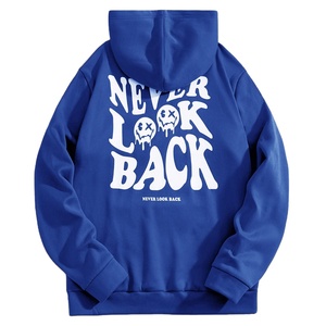 Sudadera con capucha de gran tamaño para hombre y mujer, jersey de lana de algodón 450 GSM 400 350 300 100% con hombros descubiertos y logotipo personalizado impreso - Product Image 1