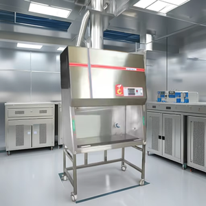 Nuevo filtro HEPA de gabinete de campana de flujo laminar Vertical de acero móvil PRO + de 95% eficiencia 600 CFM banco de limpieza microbiología - Product Image 6