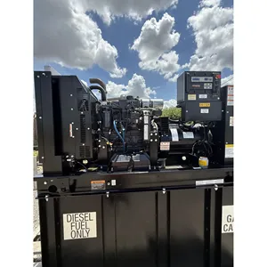 Generador Diésel Monofásico de 60kW, Salida 120/240V, Marco Abierto, Energía de Respaldo Comercial - Product Image 3