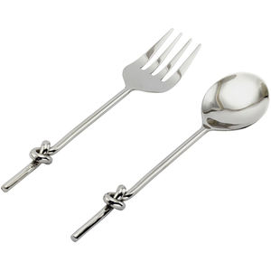 Juego de servidor de ensalada de acero inoxidable Ross Gold - Product Image 6