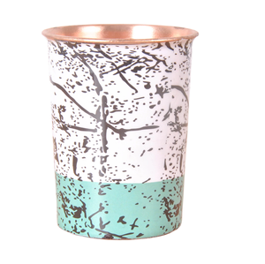 Conception de Sublimation en verre d'eau en cuivre pur imprimé pour la conception de voyage de fête de mariage et de Noël 1 pcs - Product Image 1