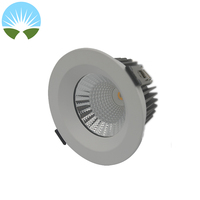 Montage en surface intérieur 12w 18w 24v cct réglable 2000-6000k led downlight dimmable cct encastré cob led downlight