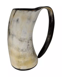 Vente en gros, corne de bœuf moyen, Tankard, corne de bœuf, tasse à bière, tasse à boire en corne pour hommes et femmes, xinpin US $5.00 - Product Image 6