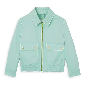 Casual Collar Stylish Windbreaker Sport Oversized Zipper Canvas Clothing <b>Jacket</b> for <b>Men</b> <b>Men's</b> Casual <b>Slim</b> <b>Fit</b> <b>Jacket</b> - Product Image 5