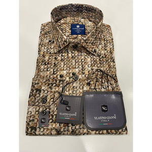 Camisa Casual de Hombre, Corte Entallado, 100% Algodón Popelina, Hecha en Turquía, Sin Mangas, Tejido Suave y Transpirable - Product Image 1
