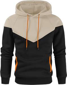 Sweat à capuche vierge personnalisé pour hommes avec poche plate en coton épais sweats unisexes vêtements logo personnalisé surdimensionné épais sweats à capuche pour hommes - Product Image 1