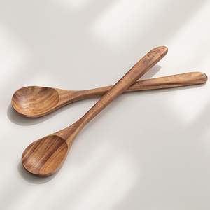 Cuillère en bois de luxe pour manger et servir de la nourriture dans les hôtels, restaurants et cafés gastronomiques - Product Image 5