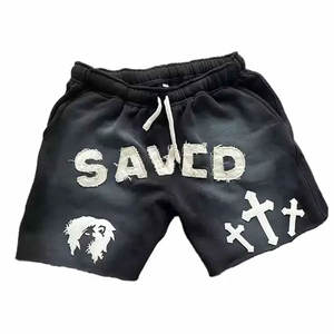 Pantalones Cortos Deportivos Casuales de Alta Calidad para Hombre, Estilo Urbano, Transpirables, Servicio OEM, Tinte Liso, Oferta Especial de Septiembre de 2024 - Product Image 3