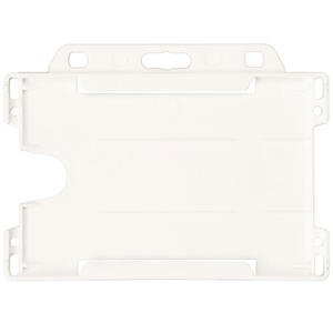 Portatarjetas publicitario transparente Vega para equipos de ferias comerciales - Product Image 3