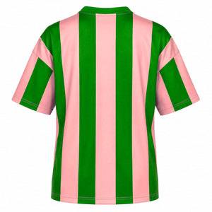 Alpha |   Kapa |   T-shirt rayé Alpha Sorority vert et rose à manches courtes avec lettres grecques 1908 pour femme, décontracté, respirant, coupe classique - Product Image 6