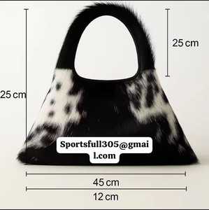 Authentic Elegant Genuine Cowhide Leather Women's Handbag Smooth Fashion Accessory for Ladies - Product Image 5