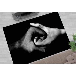 พรมกันลื่นหยินหยาง: พรมมือทันสมัยพรมพิมพ์ลายพร้อมพรมขนนุ่ม - Product Image 4