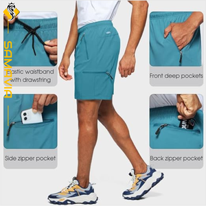 <b>men's</b> <b>shorts</b> Custom <b>mens</b> <b>Bermuda</b> Running <b>Shorts</b> Breathable Quick Dry Athletic <b>Shorts</b> Training Workout Sportswear with Pockets - Product Image 4