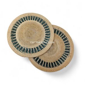 Premium Vietnamese Rattan <b>Placemat</b> Handmade From Natural Fiber For Elegant <b>Dining</b> <b>Table</b> And Interior Decor - Product Image 3