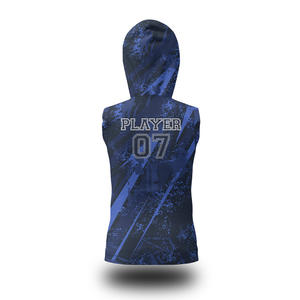 Ensembles d'uniformes de football drapeau américain professionnel conçus sur mesure de haute qualité 7V7 7on7 hauts chemises ensemble respirant numéro motif - Product Image 3