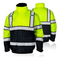 Maßgeschneiderte Logo-Arbeitskleidung Uniform Baumwolle Softshell Windbreaker Wasserdichte Winter-Herren-Arbeitsjacke Regenjacke Stufe D Schutzklasse