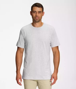 Mới Đến Ngắn Tay Áo Đồng Bằng Áo Thun Chất Lượng Cao TEE Áo Sơ Mi Với Logo Tùy Chỉnh T-Shirt Mens - Product Image 3