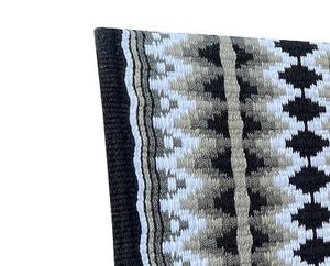 แผ่นรองอานม้าขนสัตว์สไตล์ตะวันตกหลากสี - Product Image 2