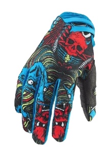 Guantes de carreras personalizados unisex para motocicleta, guantes de cuero sintético con estampado para deportes al aire libre, función de pantalla táctil, ciclismo - Product Image 2