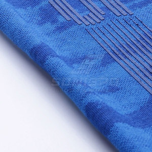 SONISPO Débardeur Homme Bleu Imprimé Séchage Rapide Col Rond Sportif Fitness en Tissu Tricoté - Product Image 5