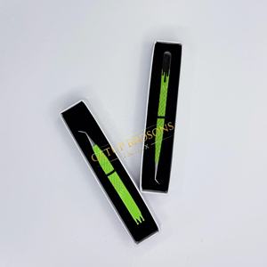 Pinzas de Extensión de Pestañas Getup Brosons Impex de Acero Inoxidable con Aislamiento de 45 Grados, Recubrimiento de Polvo Verde, Herramienta Profesional - Product Image 5