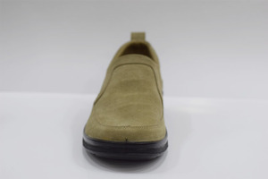 Precio de fábrica, zapatos de hombre, mocasines personalizados, zapatos de vestir para invierno, verano, cuero de gamuza natural con parte inferior de PU, ropa informal - Product Image 6