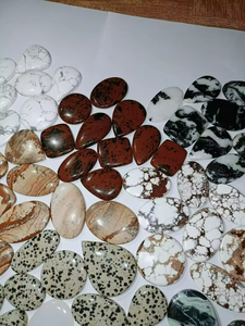 Lote de Gemas Mixtas de Ágata y Jaspe, Gemas Naturales para la Elaboración de Joyería, Precio Bajo - Product Image 5