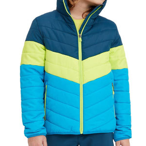 Abrigo cálido de invierno personalizado con cuello levantado, chaqueta acolchada, Abrigo acolchado para exteriores, prendas de vestir cálidas de estilo OEM - Product Image 1