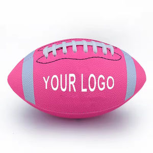 All'ingrosso 2025 Logo personalizzato poliestere/cotone professionale <span class=keywords><strong>marrone</strong></span> Rugby taglia 9 set di calcio americano traspirante - Product Image 4